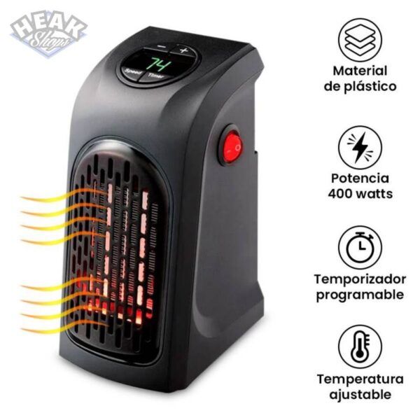 ·CALEFACTOR ENCHUFE 400W· - Imagen 2