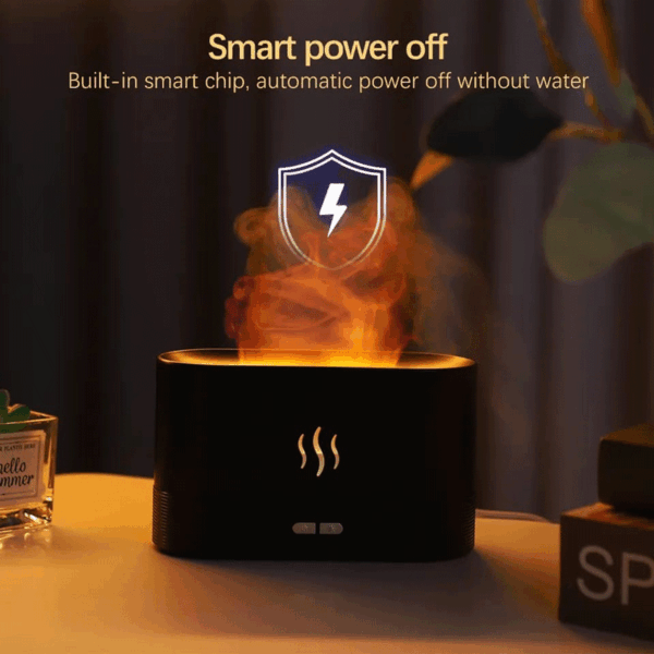▪️DIFUSOR DE AROMA CON EFECTO LLAMA - Imagen 2