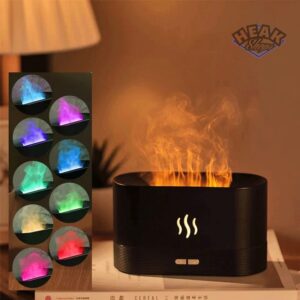 ▪️DIFUSOR DE AROMA CON EFECTO LLAMA