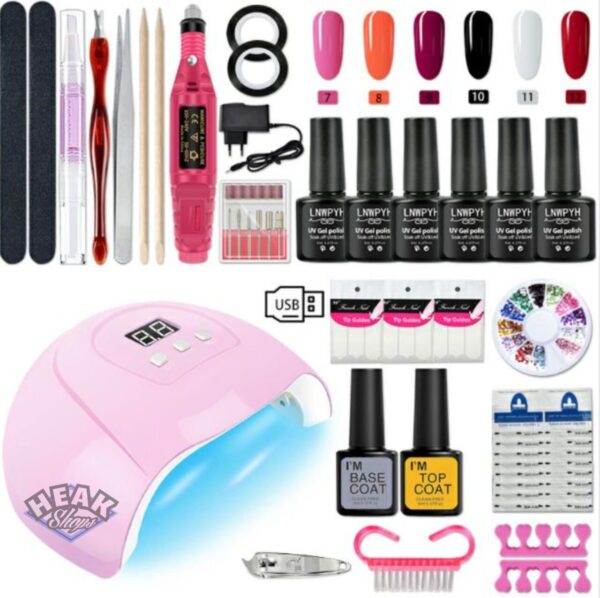 ▪️KIT DE UÑAS +44 PRODUCTOS - Imagen 6
