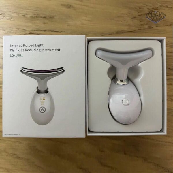 ▪️MASAJEADOR ANTIARRUGAS FACIAL CON 3 MODOS LED - Imagen 7