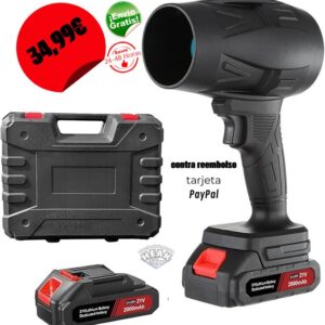 ▪️SOPLADOR DE AIRE A BATERIA 130.000 RPM