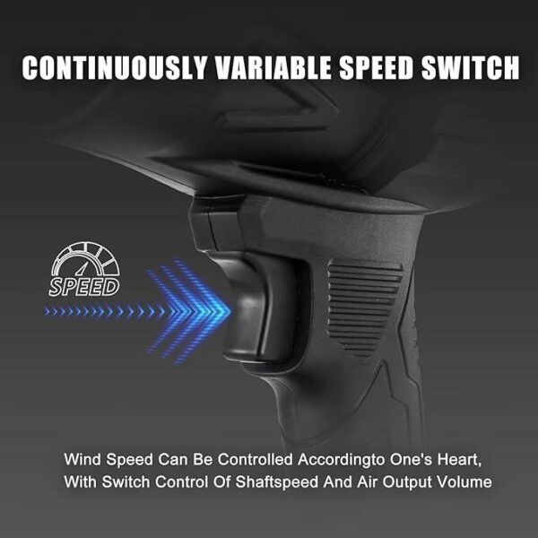▪️SOPLADOR DE AIRE A BATERIA 130.000 RPM - Imagen 3